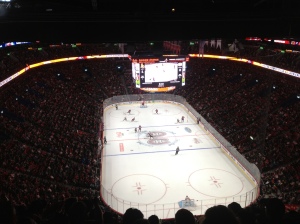 Our view of Canada's favourite sport - ice hockey. 